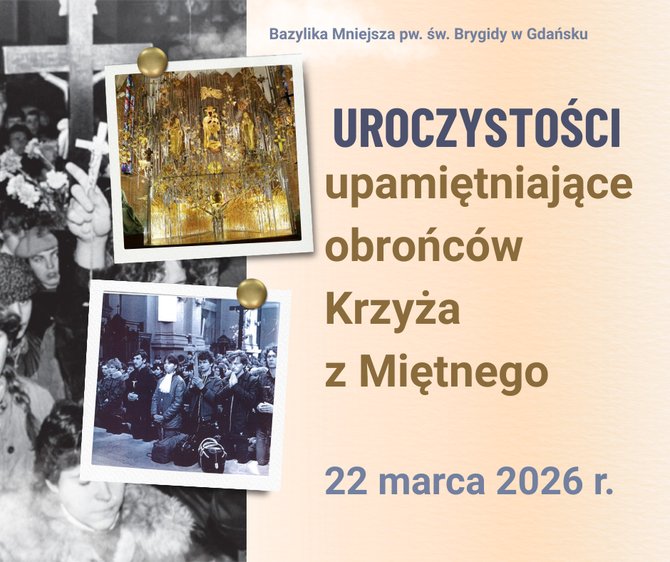 ZAPROSZENIE NA PIELGRZYMKĘ DO GDAŃSKA