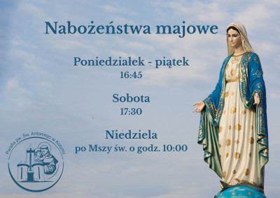 Nabożeństwa majowe