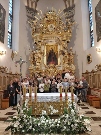 Pielgrzymka Dzieci pierwszokomunijnych