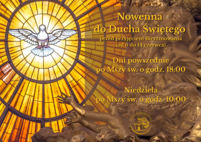 Nowenna do Ducha Świętego przed przyjęciem Bierzmowania