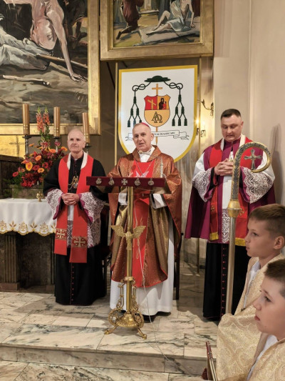 Udzielenie Sakramentu Bierzmowania