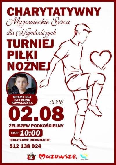 Charytatywny turniej piłki nożnej w Żeliszewie Podkościelnym