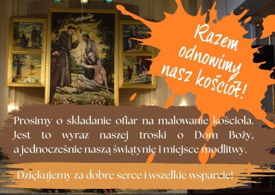 Malowanie kościoła